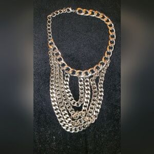 High Heel Silver Ankle Chain